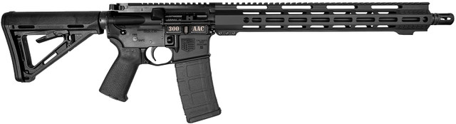 DB15 300 Blackout, 16″ Barrel, Black, M-Lok Handguard, 30rd